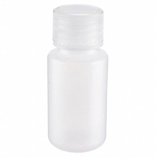 United Scientific™ BNM090-PK6 Leakproof 3oz (90mL) Travel Bottle | HDPE bottle with lined Polypropylene lid | TSA Approved | Pack of 6 Bottles